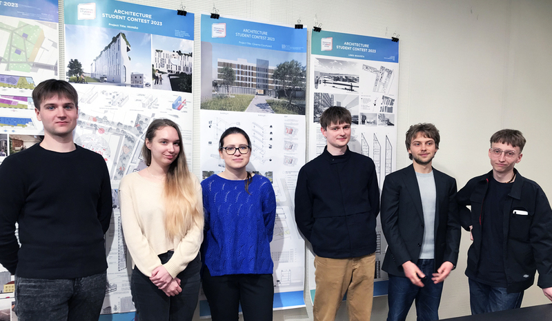 Architektūros studentai projektuoja Lisabonoje - Saint-Gobain konkursas